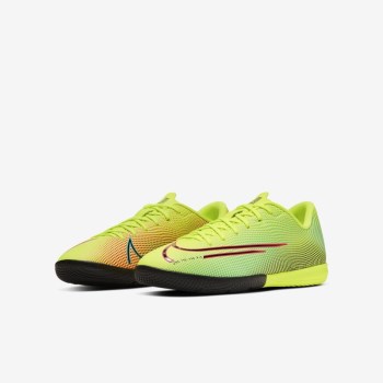 Nike Jr. Mercurial Vapor 13 Academy MDS IC - Nagyobb Gyerek Focicipő - Citrom/Fekete